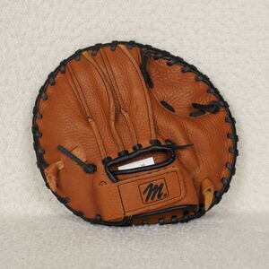 MacGregor Infield Training Baseball Glove RHT Brown Leather Pancake Style